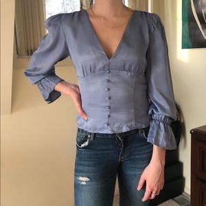 Zara Silk Blouse